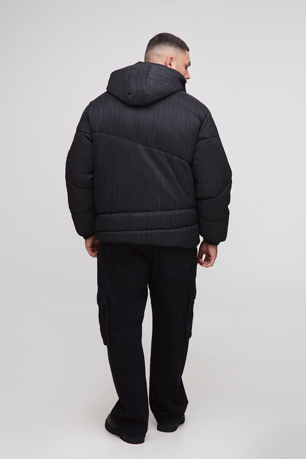 Oversize Steppjacke – Abstract