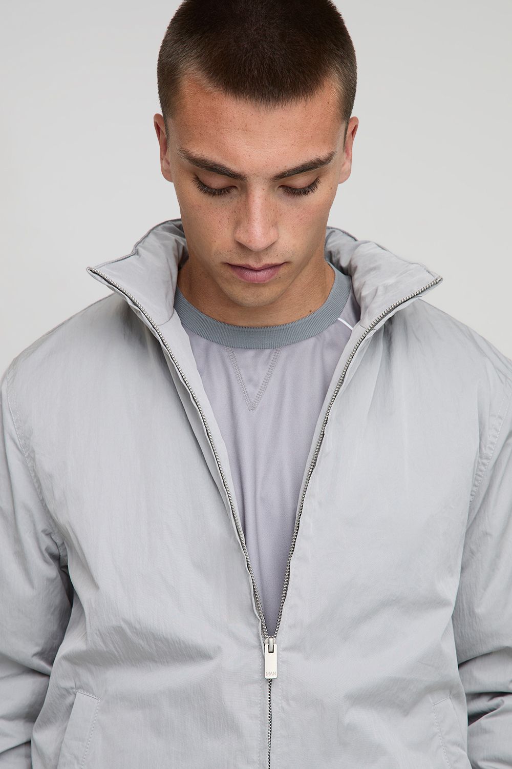 Oversize Kunstfelljacke – Two-Tone